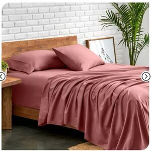 500 TC Supima Sateen Sheet Set - Casaluna -Rose